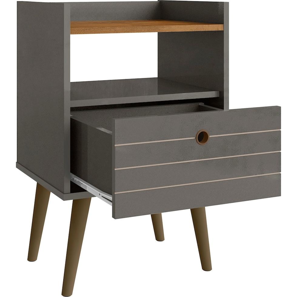 marlo gray nightstand   