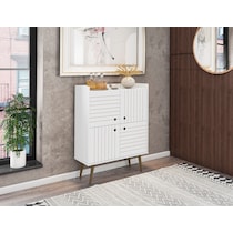 marlo white accent cabinet   