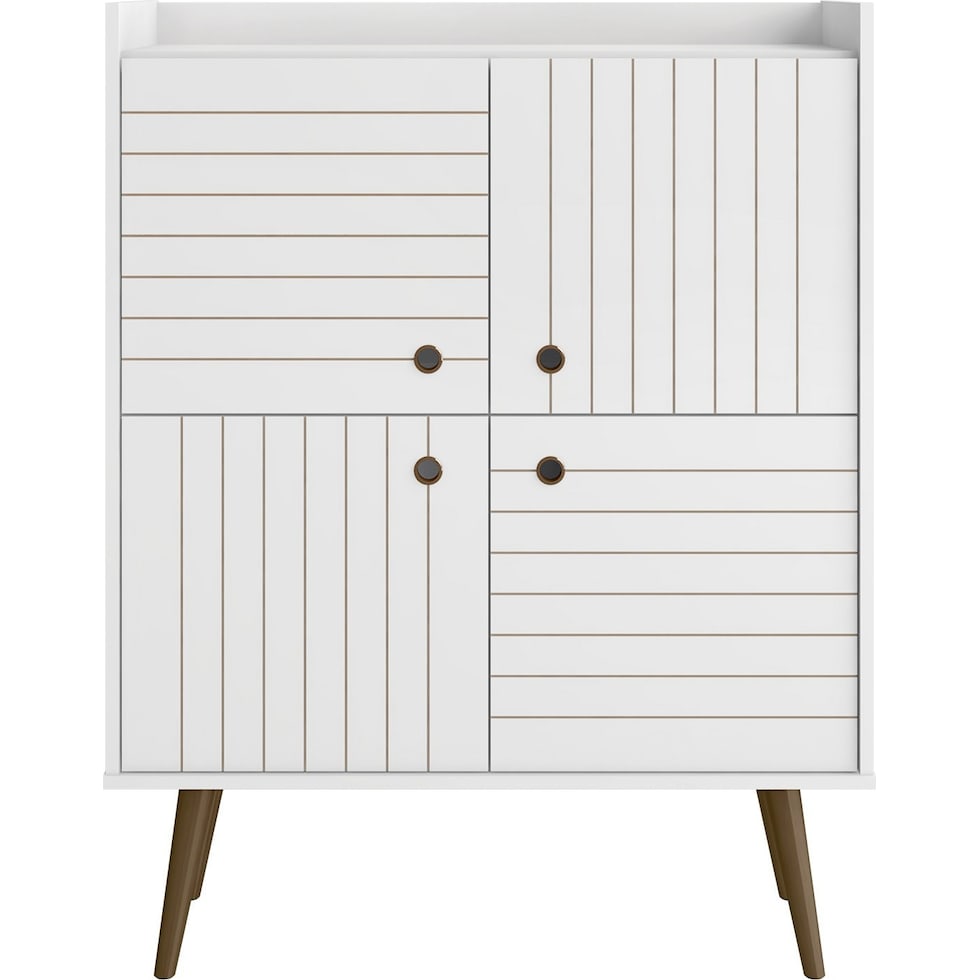 marlo white accent cabinet   