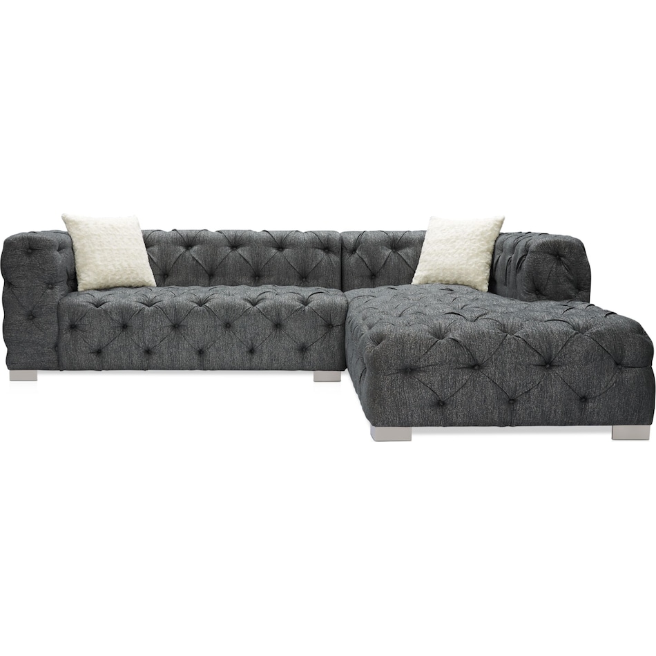 Marlowe 2Piece Sectional with RightFacing Chaise American Signature