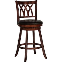 marsha dark brown bar stool   