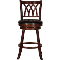 marsha dark brown bar stool   