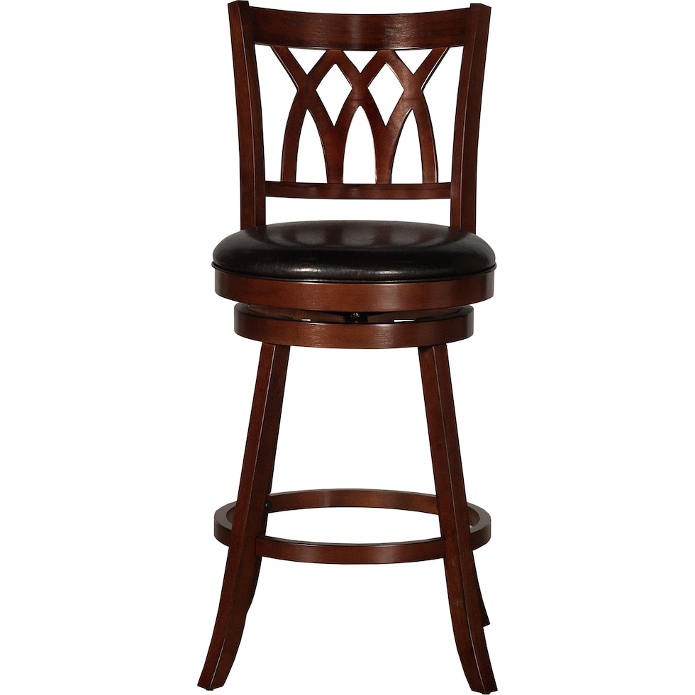 marsha dark brown bar stool   