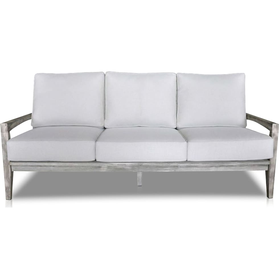 marshall gray outdoor sofa   
