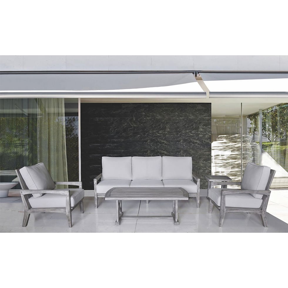 marshall gray outdoor sofa   