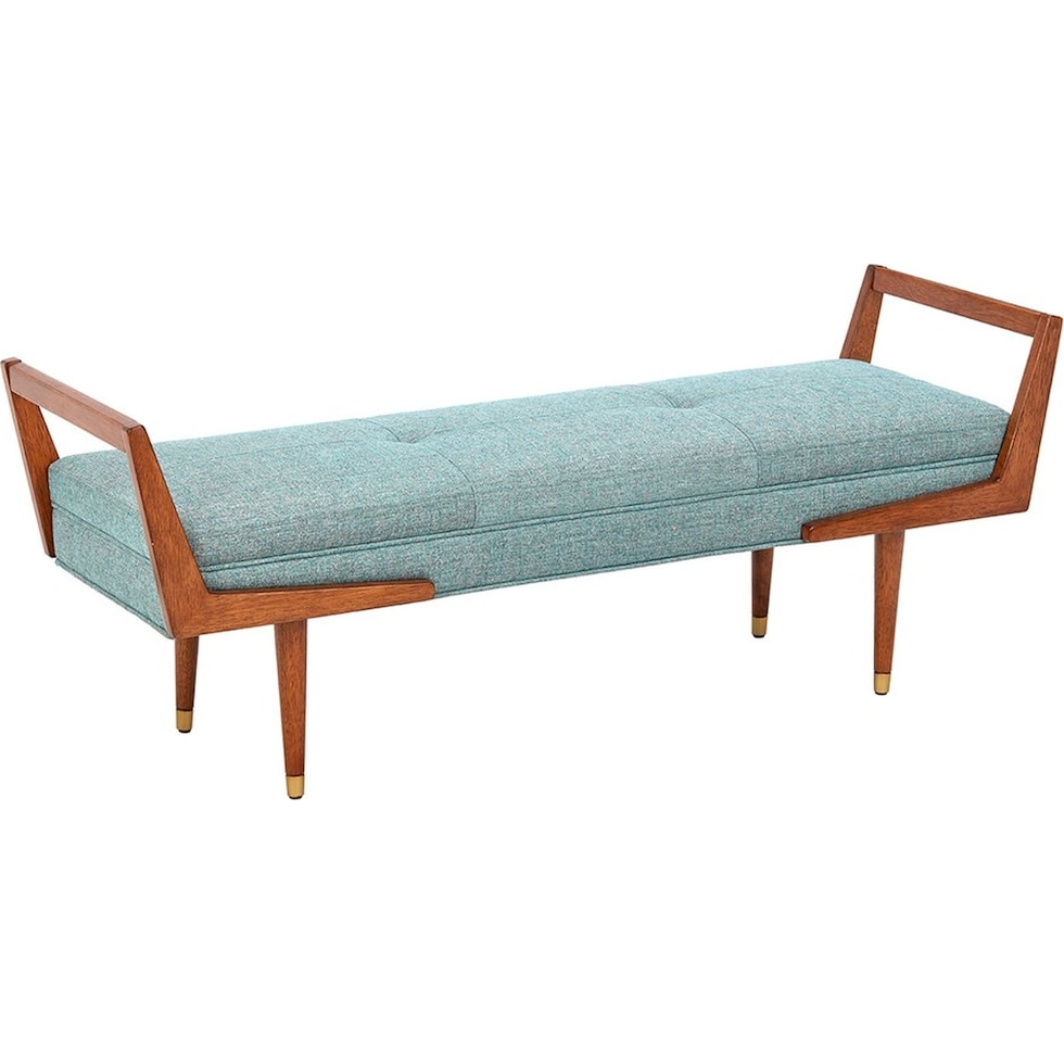 marshfield blue pecan bench   