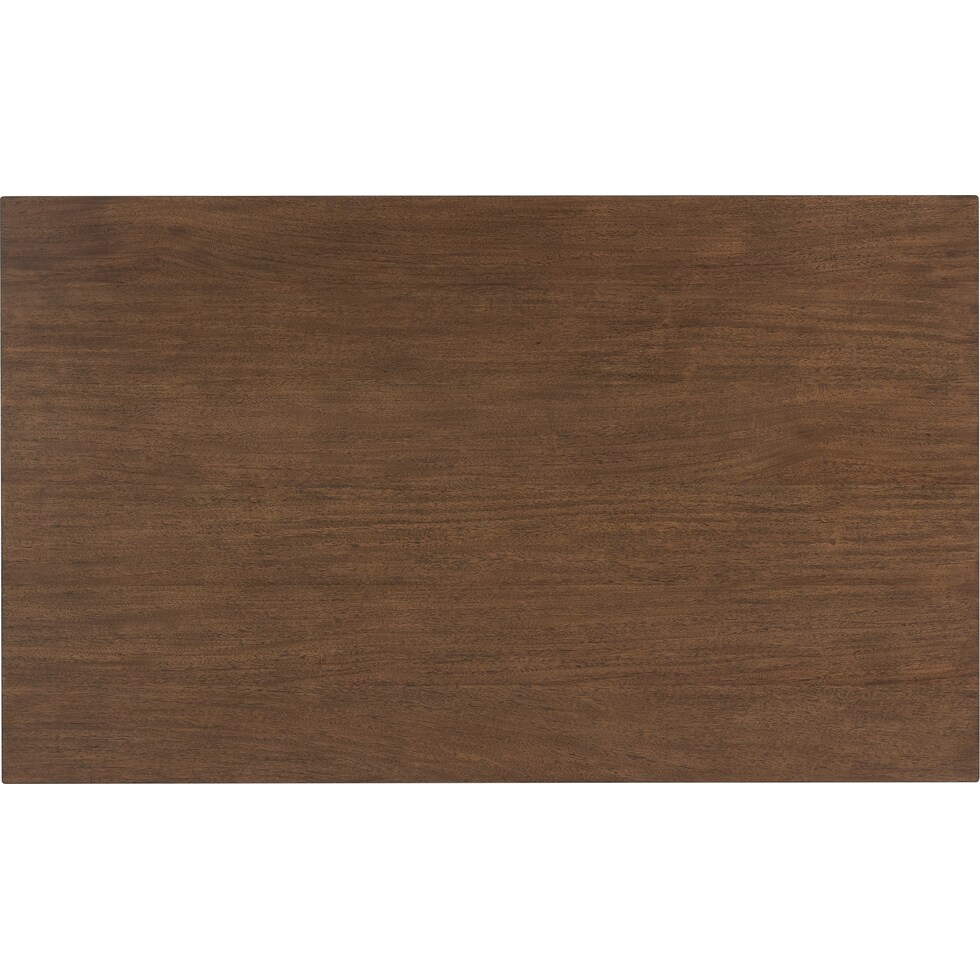 martha light brown dining table   