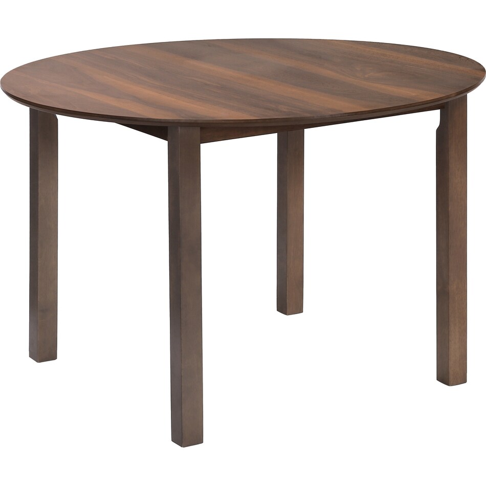 martina dark brown dining table   