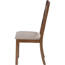 martina light brown chair   