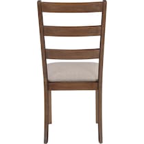 martina light brown chair   