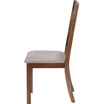 martina light brown chair   