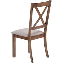 martina light brown chair   