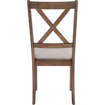 martina light brown chair   