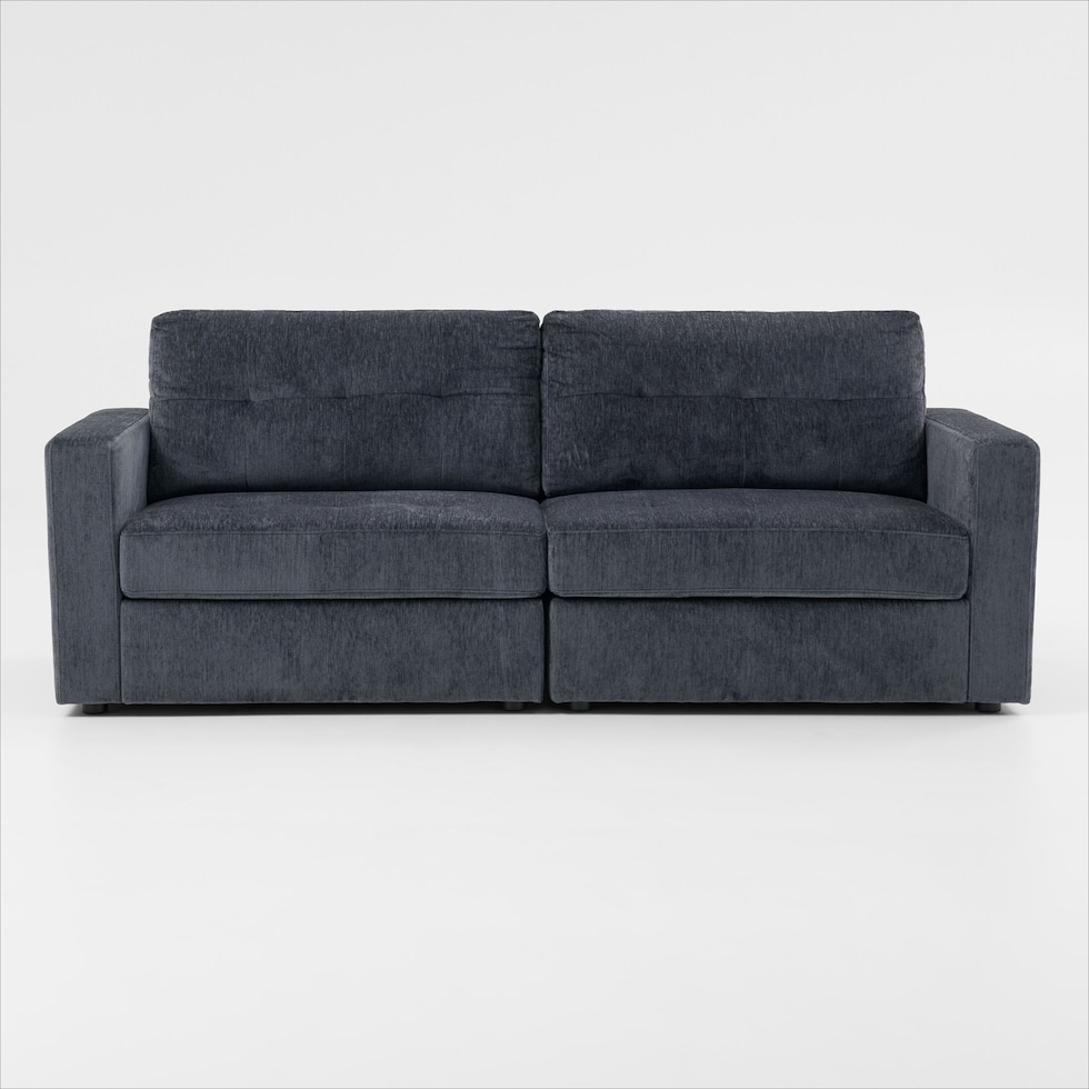 martino blue sofa   