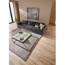 martino blue sofa   