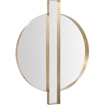 mary gold wall mirror   