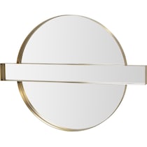 mary gold wall mirror   