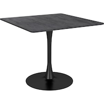 massimo black dining table   