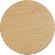 matthew light brown accent table   
