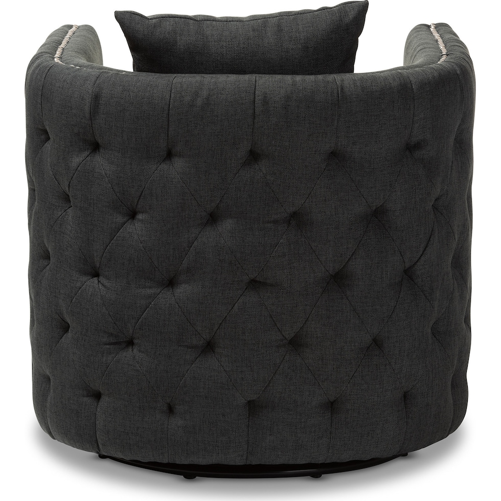 matthias gray accent chair   