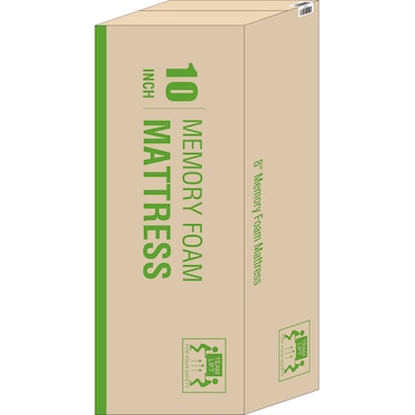 Memory Foam 10" Mattress in a Box