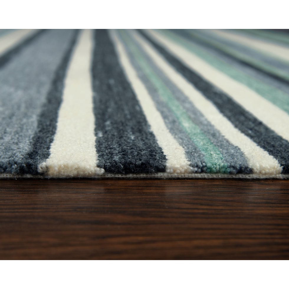 maude blue outdoor area rug   