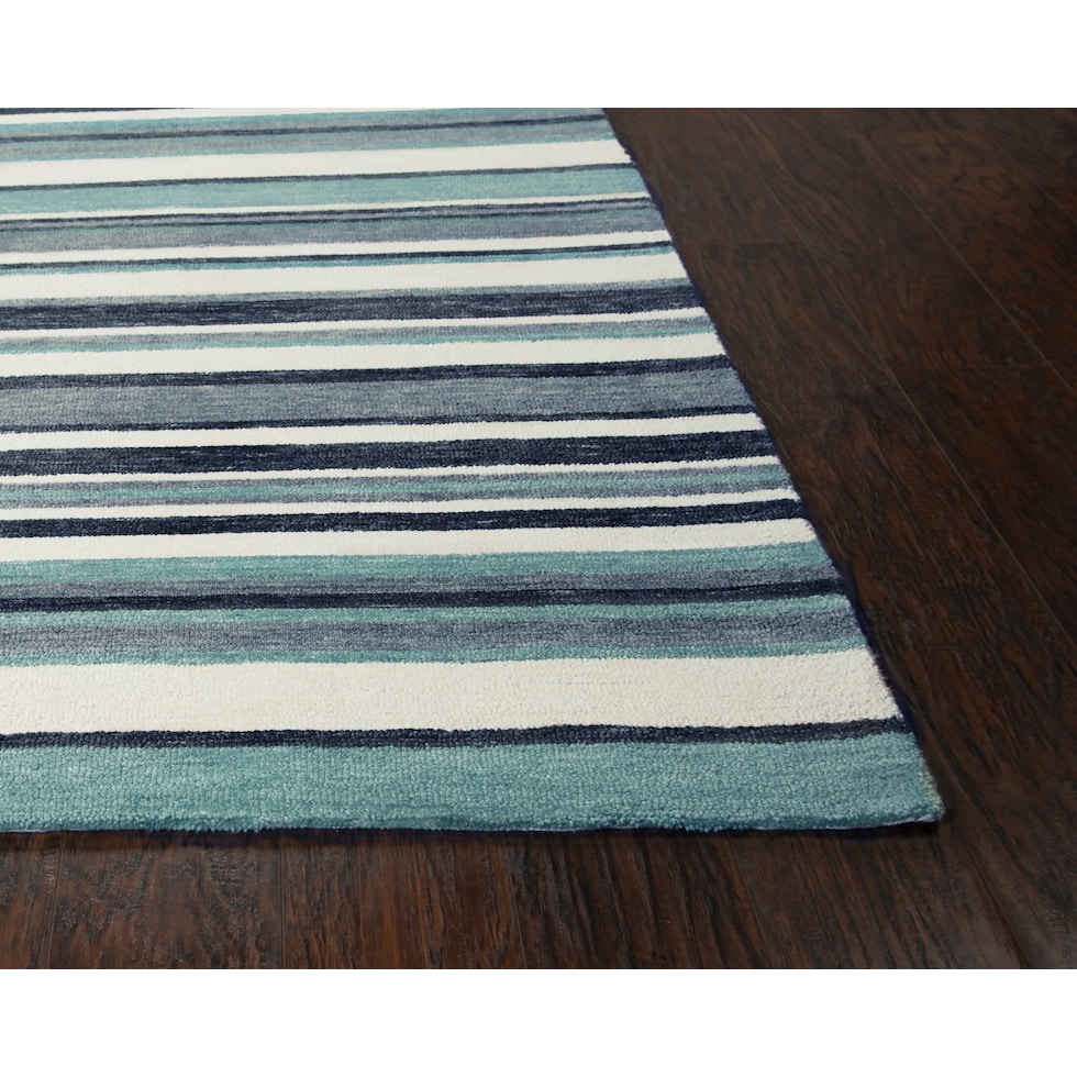 maude blue outdoor area rug   