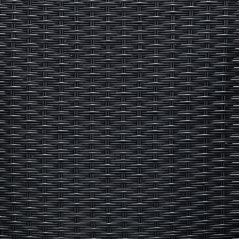 maui black outdoor chair   