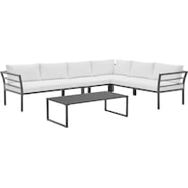 maui white  pc outdoor living   