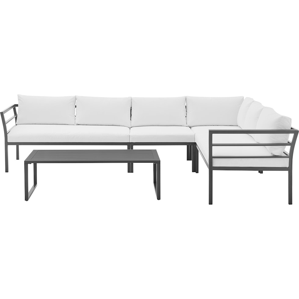 maui white  pc outdoor living   