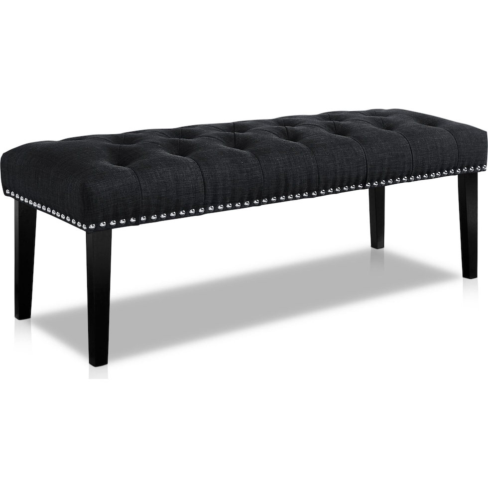 maura black bench   