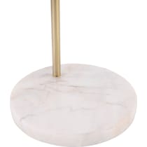maurice white blue floor lamp   
