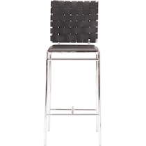 maverick black counter height stool   