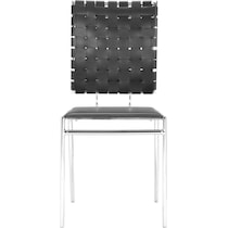 maverick black dining chair   