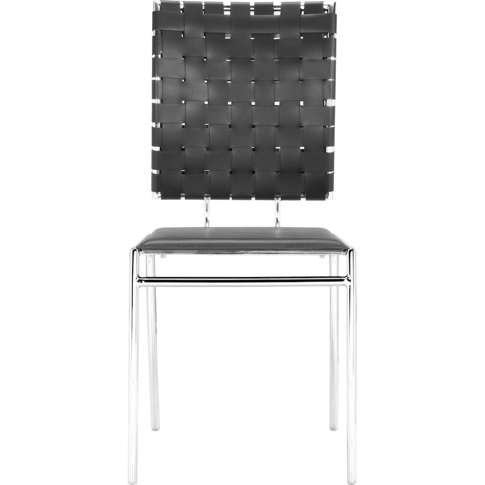 maverick black dining chair   