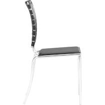 maverick black dining chair   