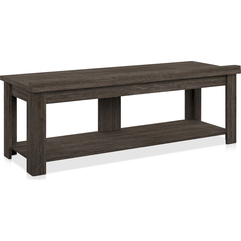 mavis dark brown tv stand   