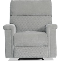 maxie white recliner   