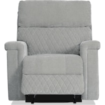 maxie white recliner   