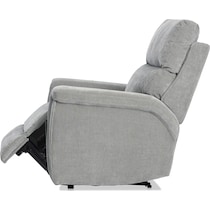 maxie white recliner   