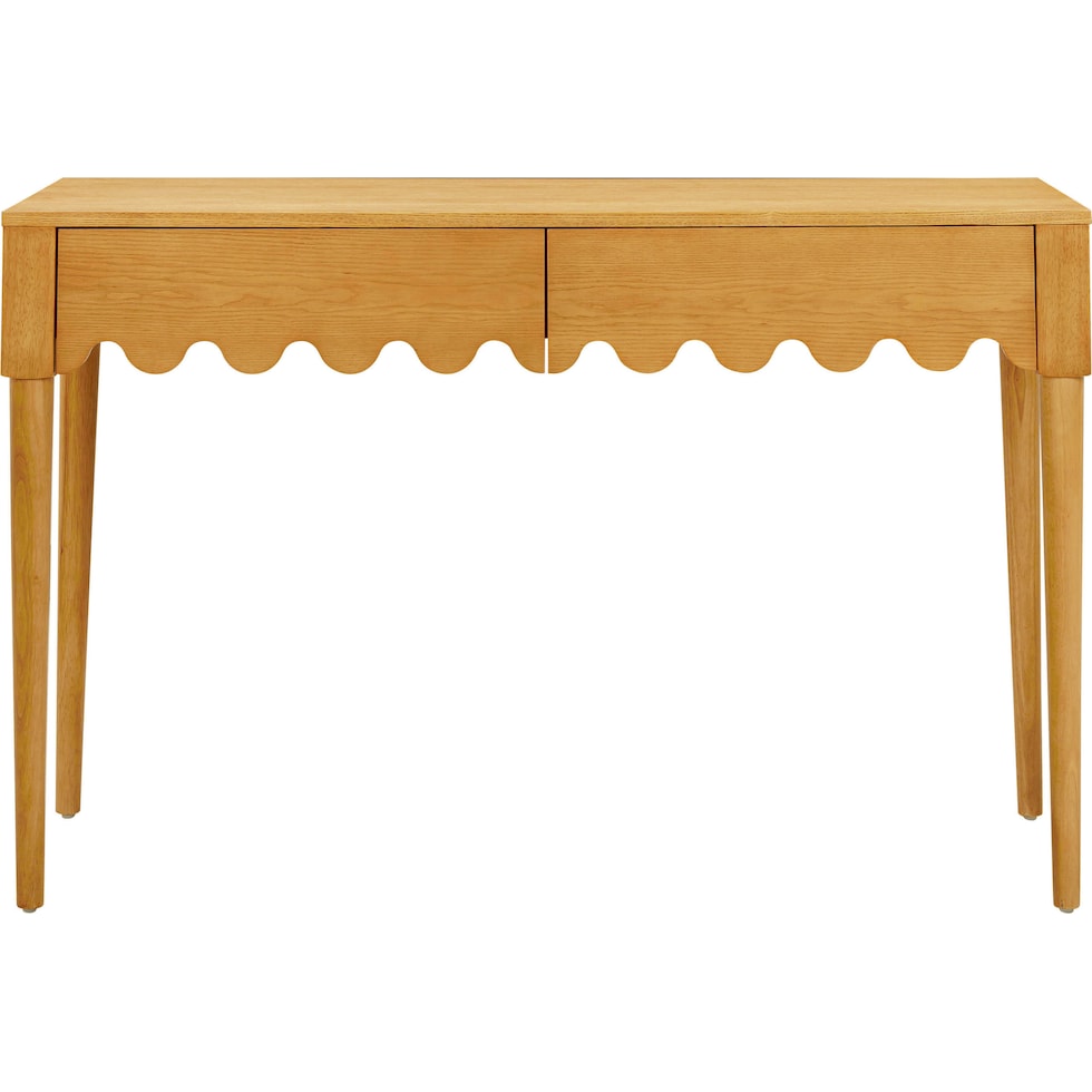 maxime light brown desk   