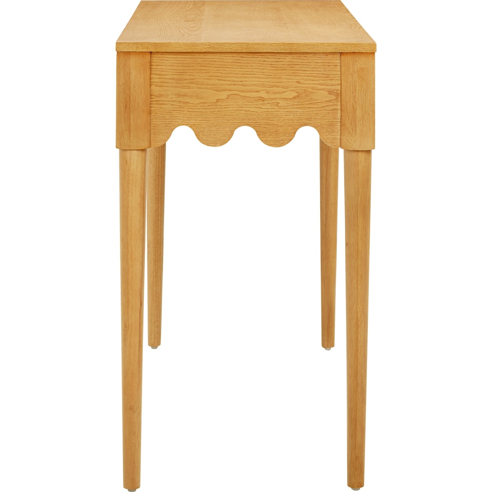 maxime light brown desk   