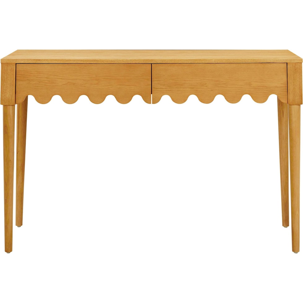 maxime light brown desk   