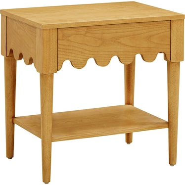 Maxime 1-Drawer Nightstand