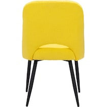 maxine yellow dining chair   