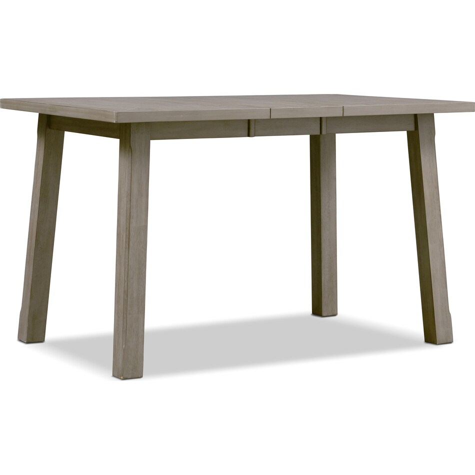 maxton gray counter height table   
