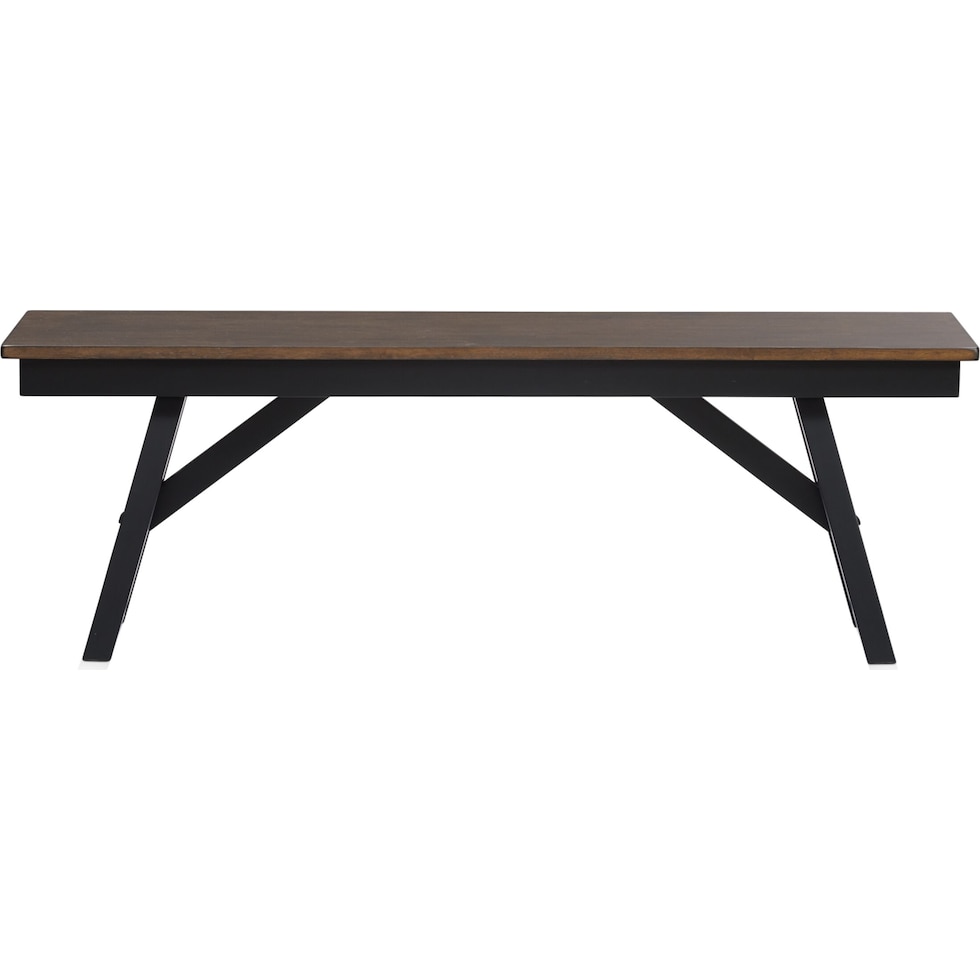 maxwell black bench   