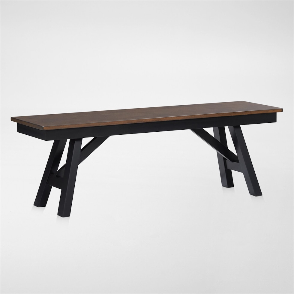 maxwell black bench   