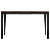 maxwell black counter height dining table   