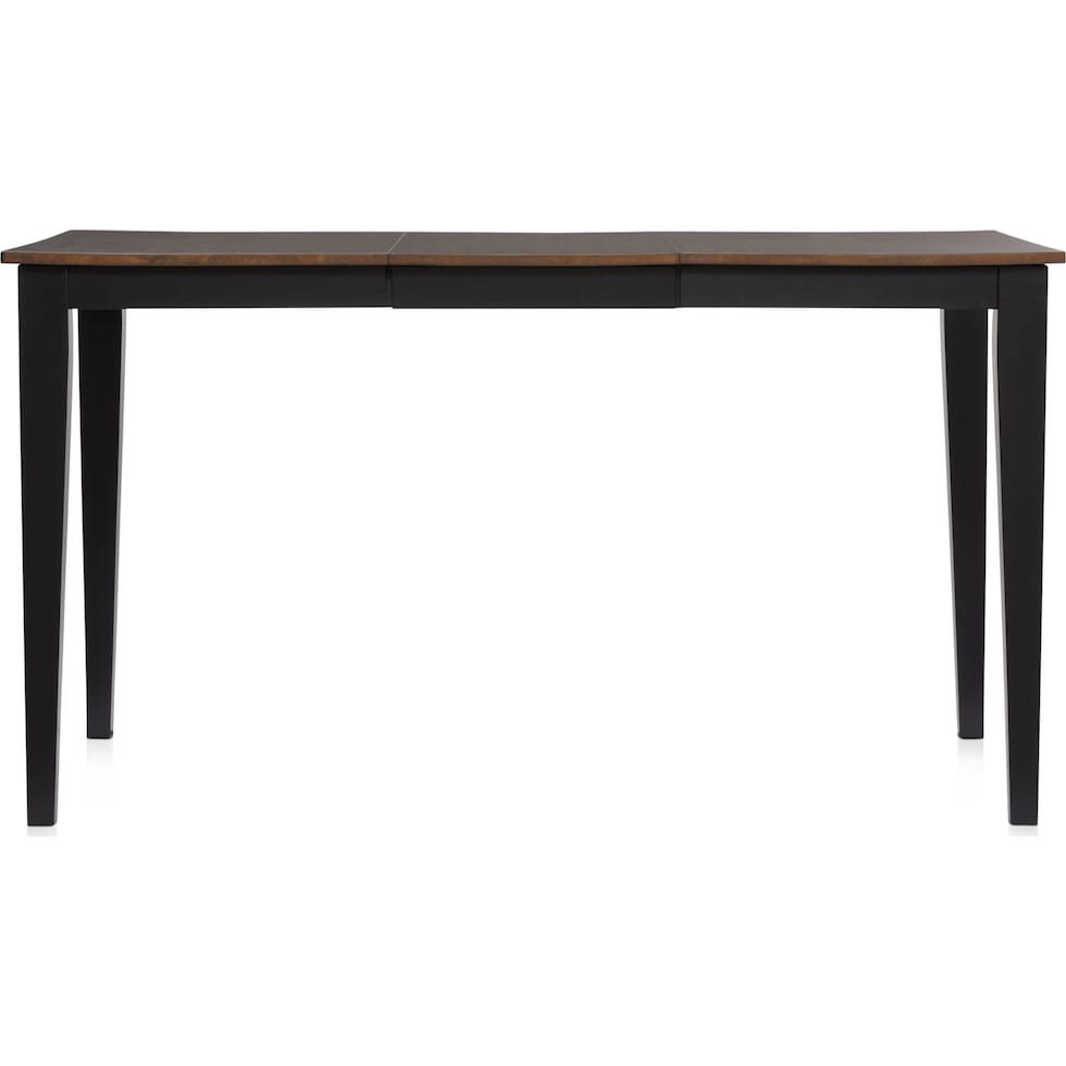 maxwell black counter height dining table   